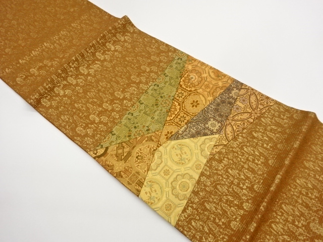JAPANESE FUKURO OBI / WOVEN CLASSICAL PATTERN